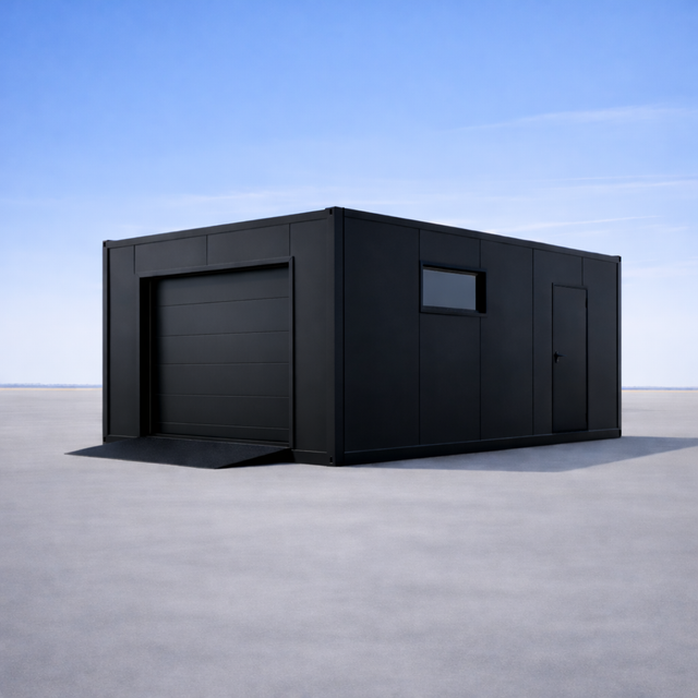 Garage med sandwichpanel: det smarta valet för ett hållbart och isolerat garage