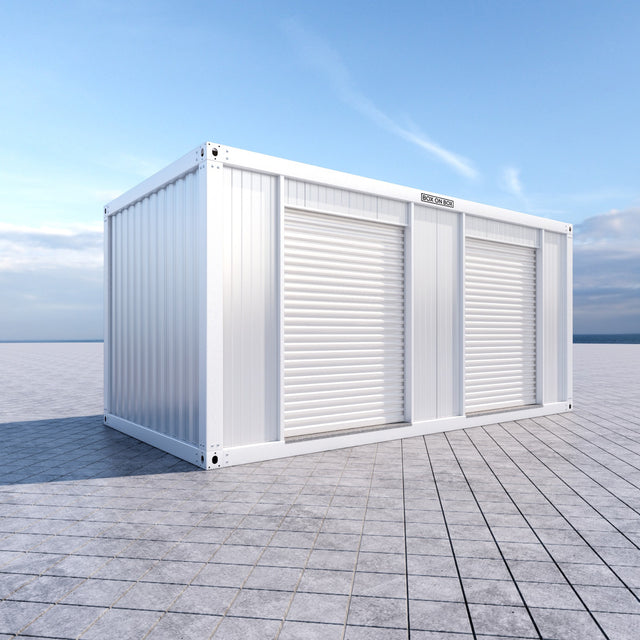 Garage with 2 roller doors 18 m2