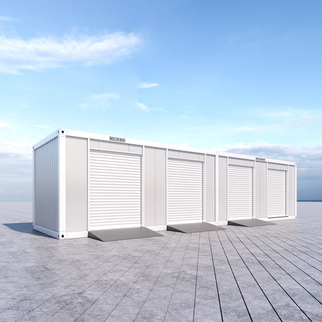 Garage with 4 roller doors 36 m2
