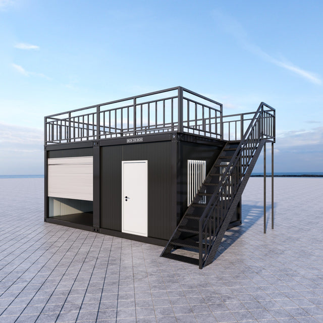 Lokal kombination med takterrass 18 m2