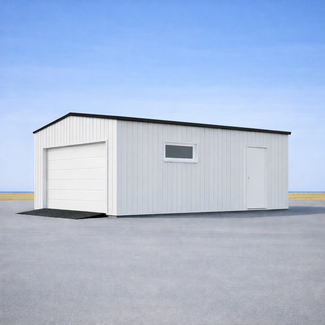 Garage – Sadeltak – WPC
