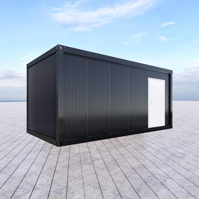Glasskiosk med 2 luckor / dörr 14,5 m2