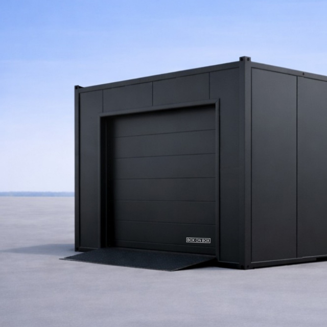 MC / ATV-garage – Plant tak – Sandwichpanel