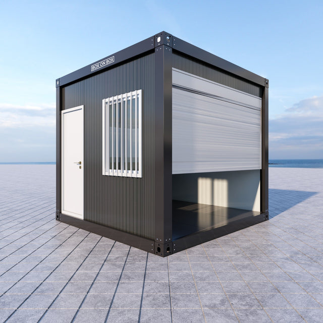 Garage with roller door / window / door 9 m2