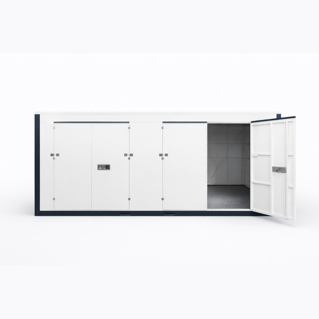 Förrådsbox – 2 dubbeldörrar