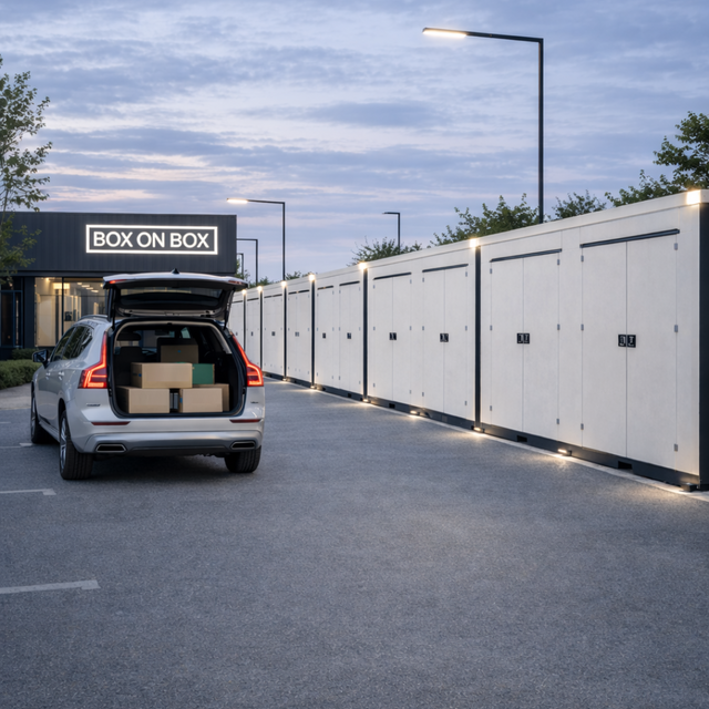 Förrådsbox – 2 dubbeldörrar