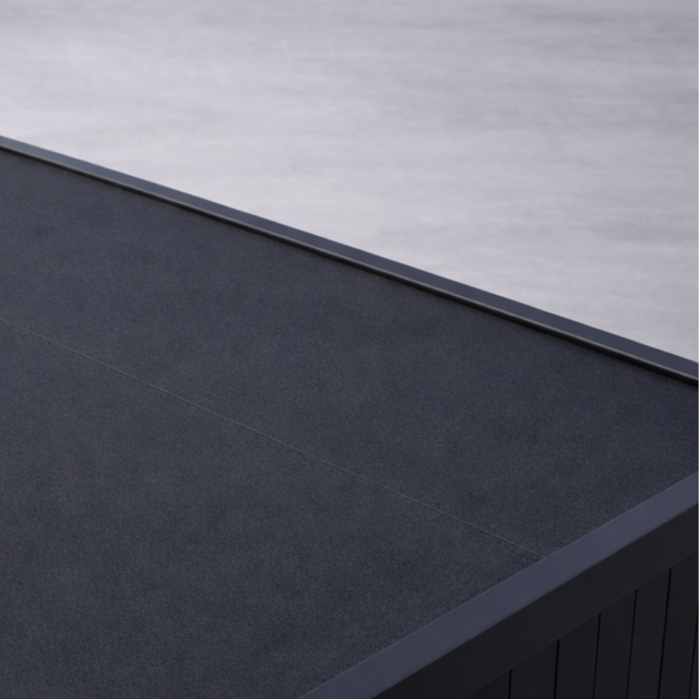 Enkelgarage – Plant tak – WPC