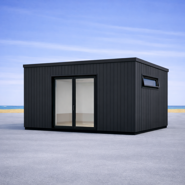 Friggebod 15 m2 – Pulpettak – WPC